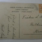 Pedersören kirkko, sisäänkäynti, vanha mv pk, p. 1919 - pikkukuva 2