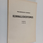 Otto (koonnut) Soini : Pielisensuun kunnan kunnalliskerto... - pikkukuva 1