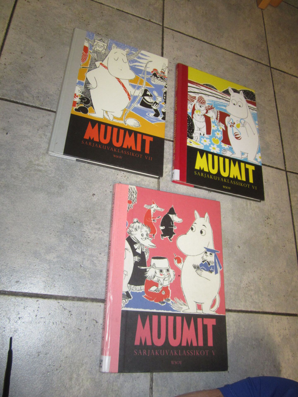 Tove Jansson : Muumit sarjakuvaklassikot V .. VII ,, VIII | Huuto.net