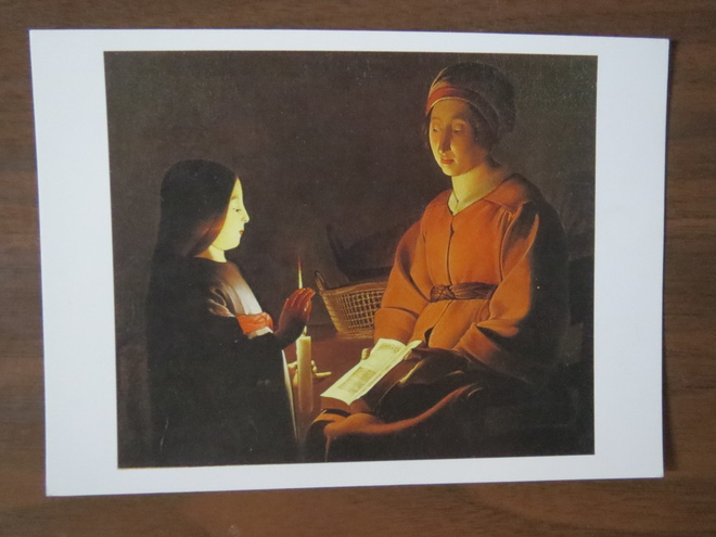 Georges de La Tour: The Education Of The Virgin taidekortti