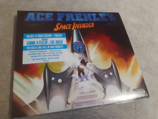 Ace Frehley - Space Invader (CD+2) MINT! Deluxe Edition KISS