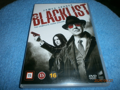 THE BLACKLIST 3 kausi - DVD