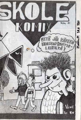 SKOLE KOMIX #1 [1981] rock/punk/hc
