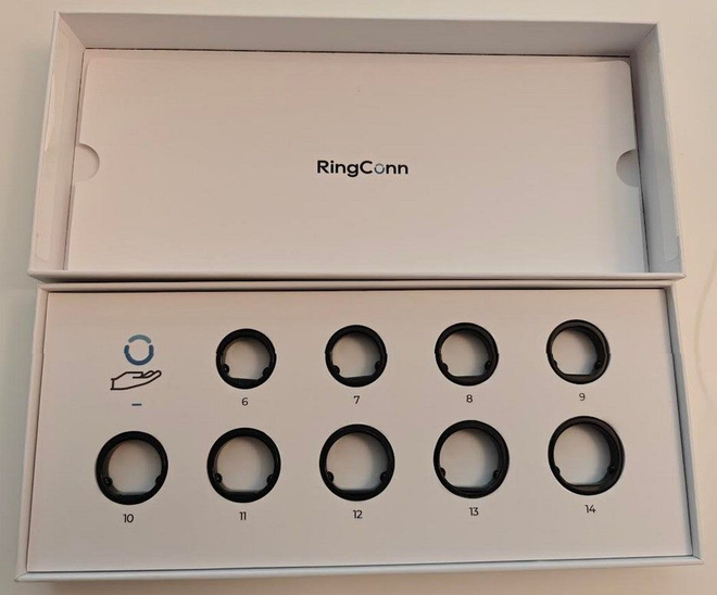 RingConn Gen 2 älysormus sovitussarja