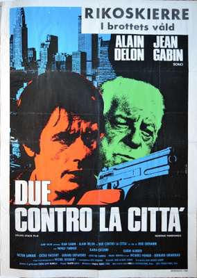 Elokuvajuliste: Rikoskierre (Jean Gabin, Alain Delon) jätti!