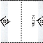 Ål 2001 Itiökasveja 2,80 mk välilöpari logo ** LaPe 188 - pikkukuva 2