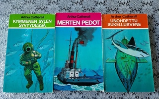 3kpl Arthur Catherall kirjoja