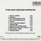 Jam - Sound Affects CD - pikkukuva 2