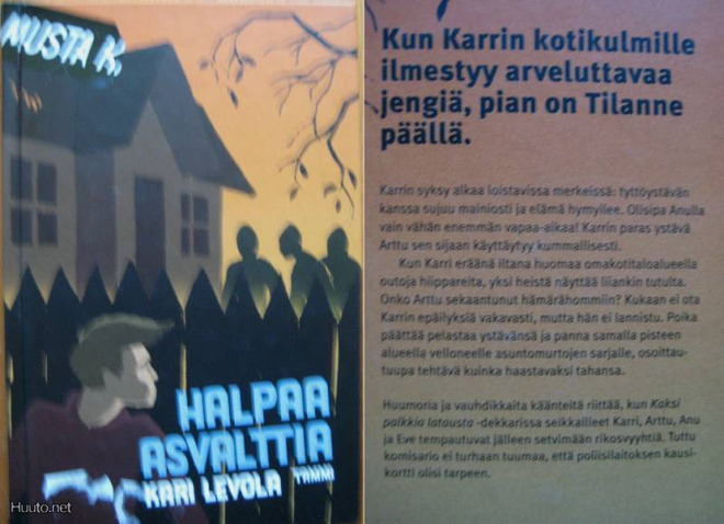 Kari Levola: Halpaa asvalttia 1p. 2010