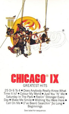 Chicago – IX - Chicago's Greatest Hits C-kasetti