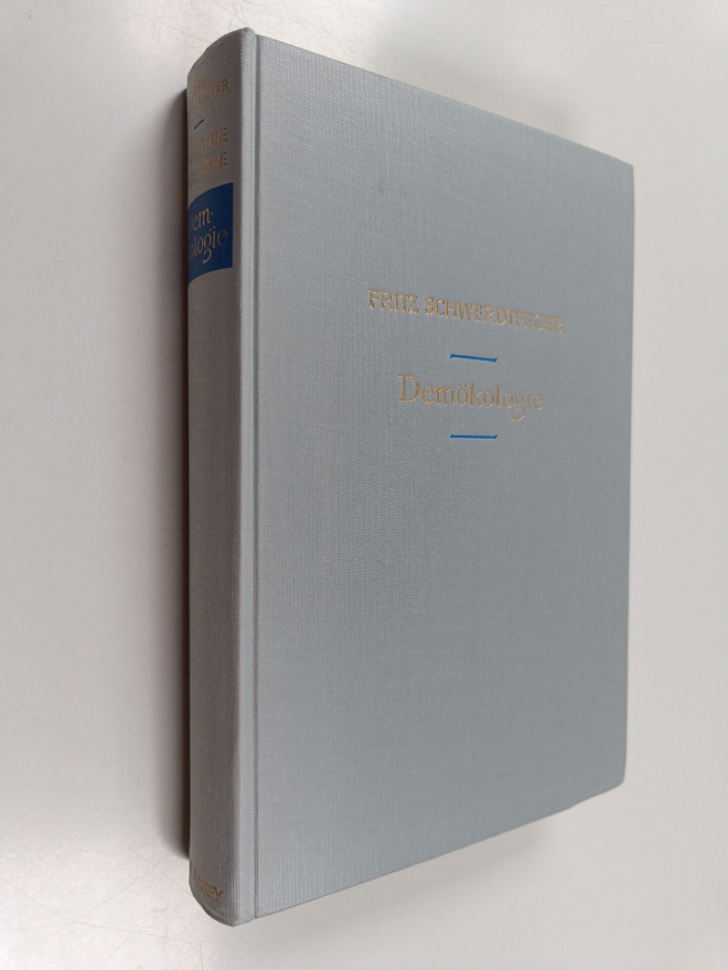 Fritz Schwerdtfeger : Ökologie der Tiere : ein Lehr- und ...