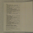 Francis Goya • Unohtumaton Ilta C-Kasetti - pikkukuva 3