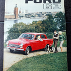 FORD esite v 1963 Anglia Taunus Cortina Capri Zephyr Fordson - pikkukuva 1