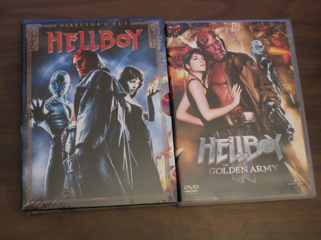 Guillermo del Toro: Hellboy  + The Golden Army 4DVD
