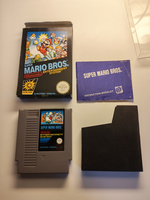 Super Mario bros. Nes scn cib