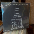 IGGY POP - LIVE AT SAN DIEGO SPORT CENTER 1983 EX-/EX 7" - pikkukuva 2