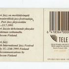 Puhelinkortti PORI JAZZ 15-23.7.1995 - pikkukuva 2
