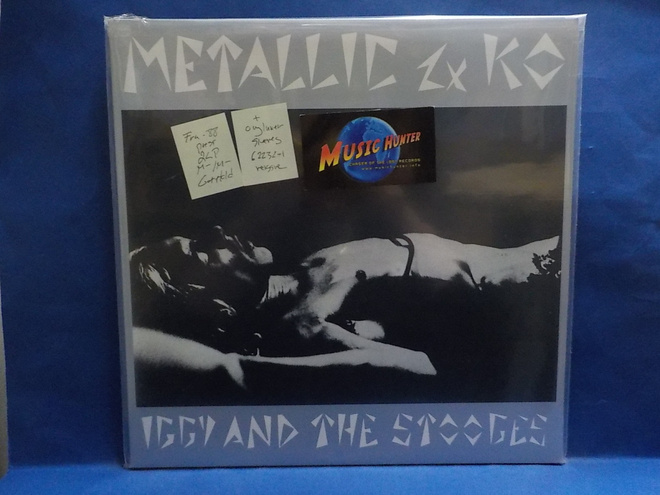 IGGY AND THE STOOGES - METALLIC 2 X KO M-/M- FRA -88 2LP