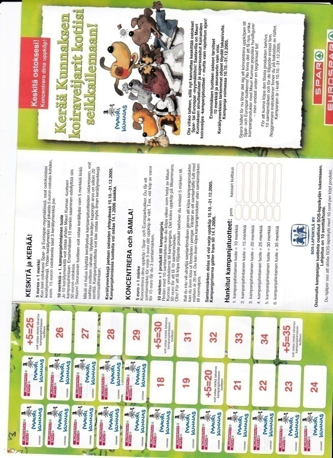 MAURI KUNNAS - SPAR KAUPAN KERÄILYESITE