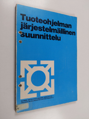 Tuoteohjelman järjestelmällinen suunnittelu