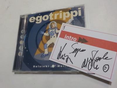 EGOTRIPPI - HELSINKI HOLLOLA CD + NIMMARIT