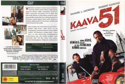 Kaava 51 (2 876) K -FI- DVD suomik. samuel l.jackson 2001 1
