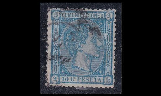 Espanja 148 o Alfonso XII 10 C (1875)
