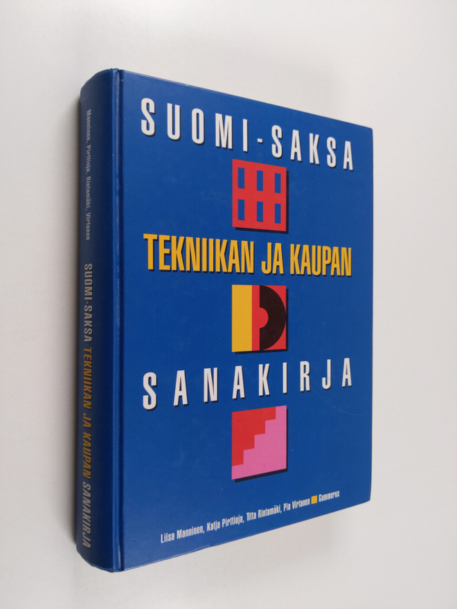 Liisa Manninen : Suomi-saksa : tekniikan ja kaupan sanakirja