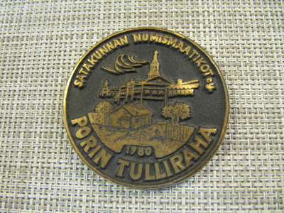 Porin Tulliraha 1980 /Satakunnan Numismaatikot ry.