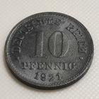 Saksa 10 Pfennig 1921 - pikkukuva 3