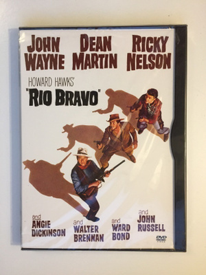 Rio Bravo (1959) John Wayne, Dean Martin, Ricky Nelson (UUSI