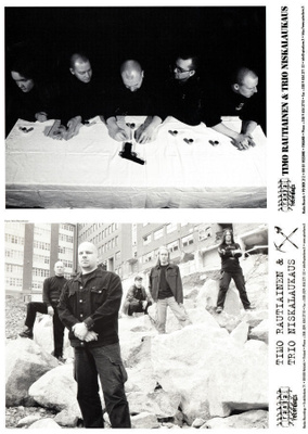 TIMO RAUTIAINEN & TRIO NISKALAUKAUS promokuvat 1999 ja 2000