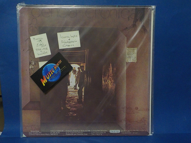 ICONOCLASTA - ADOLESCENCIA CRONICA EX+/EX MEXICO -89 LP