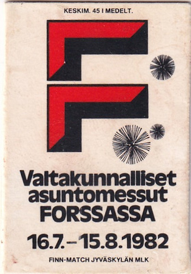 Forssa, asuntomessut  1982  b583