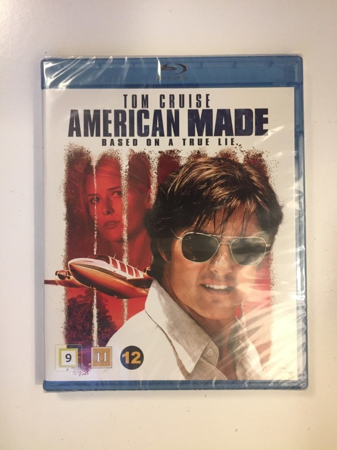 American Made (Blu-ray) Tom Cruice (UUSI) 2017