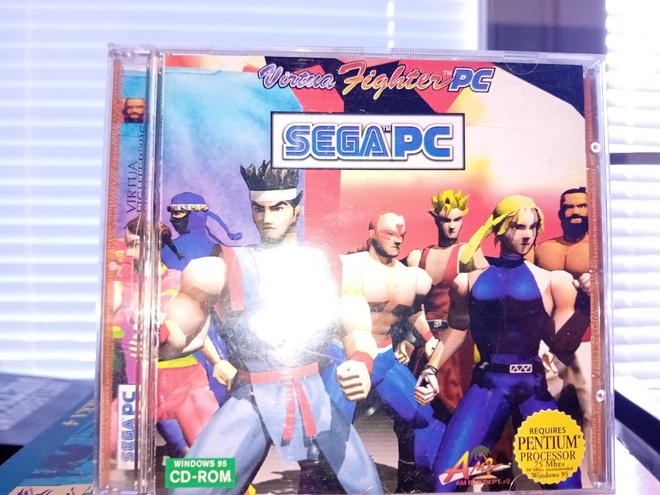 PC-ROM SEGA PC / VIRTUA FIGHTER PC ( SIS POSTIKULU )