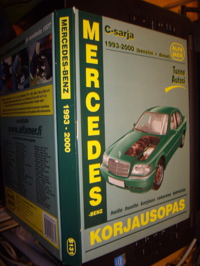 Korjausopas MERCEDES C-sarja 1993-2000 ALFAMER