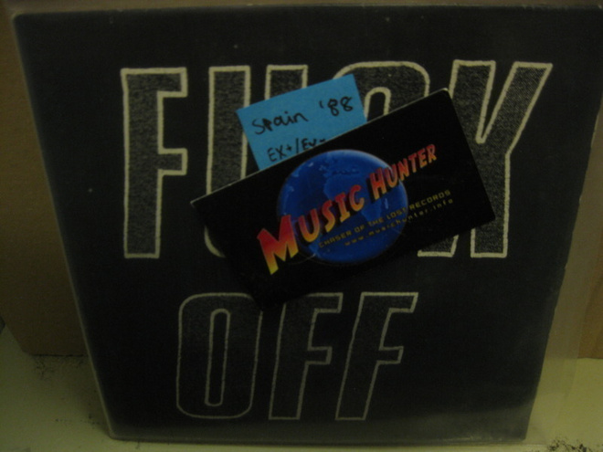 FUCK OFF - PEOPLE IN WAR EX+/EX- 7"