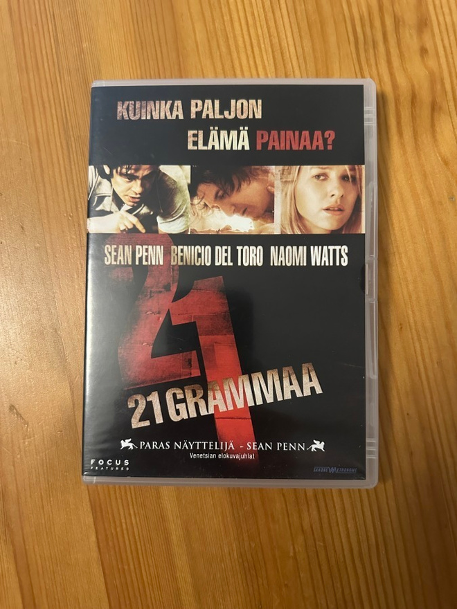 21 grammaa  DVD
