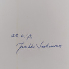 Jaakko Sahimaa : Avaruusharava (signeerattu) - pikkukuva 3