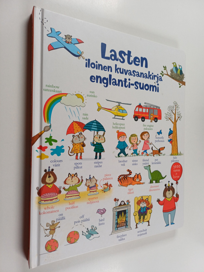 Kate Hindley : Lasten iloinen kuvasanakirja englanti-suomi