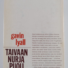 Gavin Lyall : Taivaan nurja puoli : Seikkailuromaani - pikkukuva 2