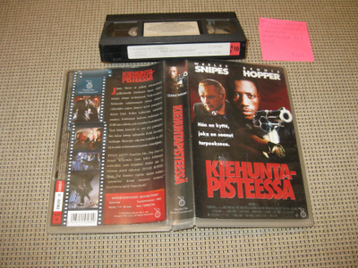 Kiehuntapisteessä-VHS (Wesley Snipes, Dennis Hopper, -93)
