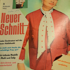Vintage kaava lehti Neuer Schnitt 08/1963 - pikkukuva 1