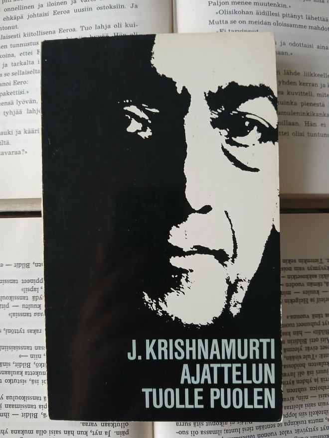 J. Krishnamurti - Ajattelun tuolle puolen (nid.)