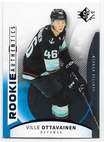 Ville Ottavainen 25-26 SP #105 Rookie Authentics Blue