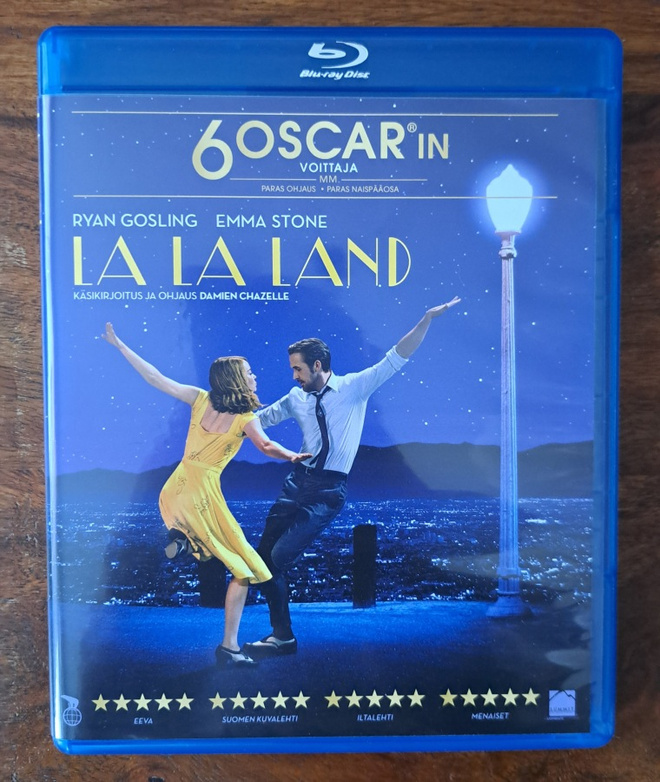 La La Land (2016) Blu-ray SUOMI-kannet