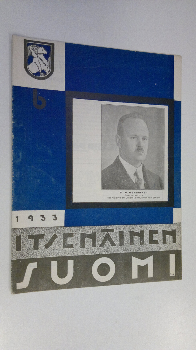 Itsenäinen Suomi n:o 6/1933