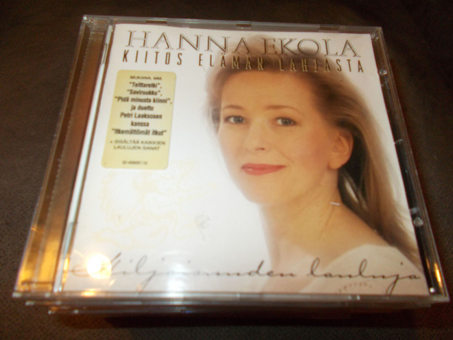 CD HANNA EKOLA ** KIITOS ELÄMÄN LAHJASTA **
