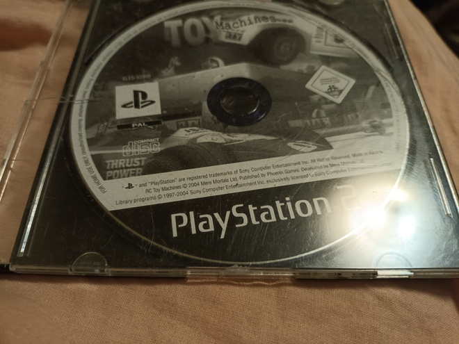 RC Toy Machines (video game, PS2, 2004) SLES-52999